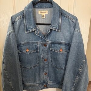 Madewell Denim Jacket Like New Size Large